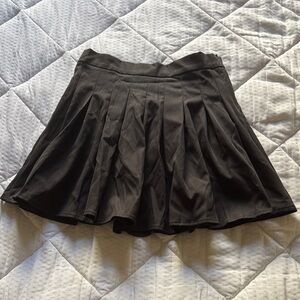 SHEIN Black Skater Skirt